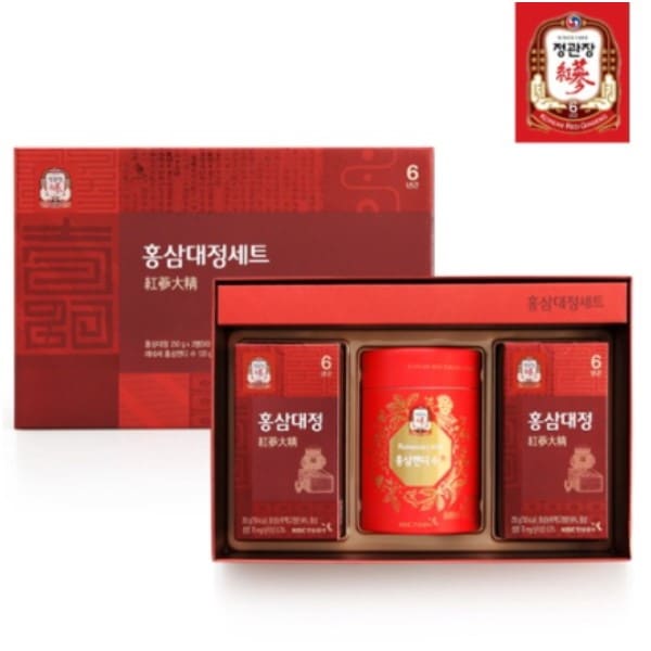 紅参大正セット 250g 2本+紅参キャンディ120g 韓国の健康食品 プレゼント 免疫力 気力回復