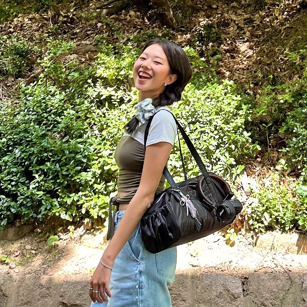 JSTINA [YouTubeで着用] BALLO MD ボストンショルダー BK (JHNEHA4BS115BK260)