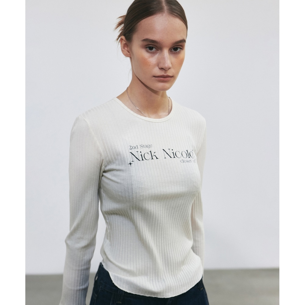 ニック&ニコールニコールクローゼット LS トップクリーム