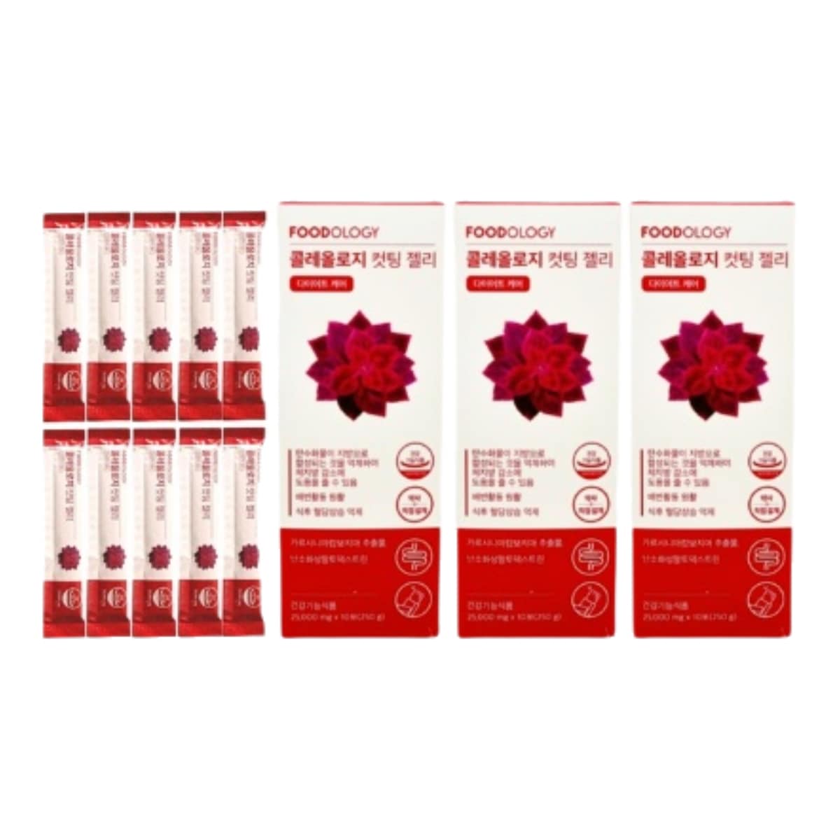 (1+1+1) コレオロジーカットゼリー 10包 x 3箱 (25,000mg x 30包) /ダイエットゼリー ダイエットケア / 韓国人気ダイエット食品