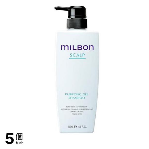 スカルプ ピュリファイング ジェルシャンプー ポンプ 500mL 5個セット
