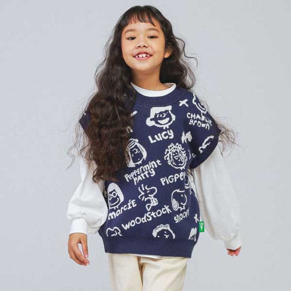 アイラブジェイ P.ピーナッツたっぷりニットベスト JVSTO13