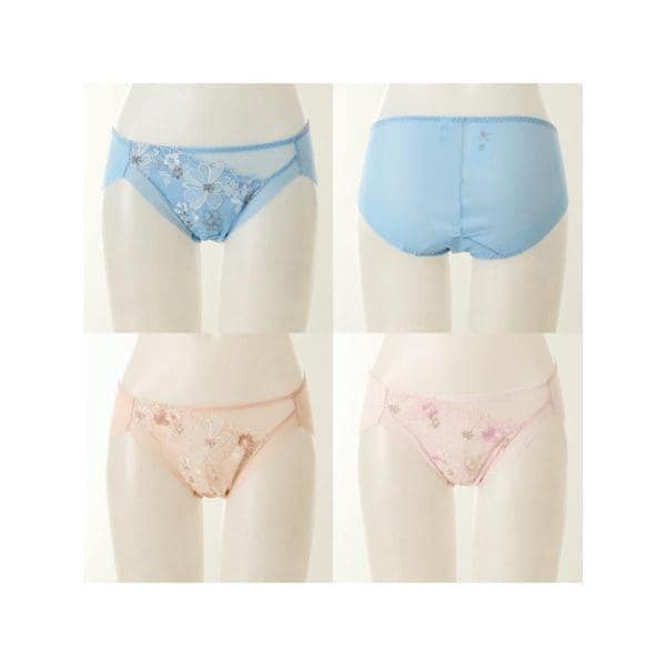 ワコールイベント 3枚入り 満開の花 女性 ヘム パンティー 3枚セット SWPT2081H 3C C_P415662886
