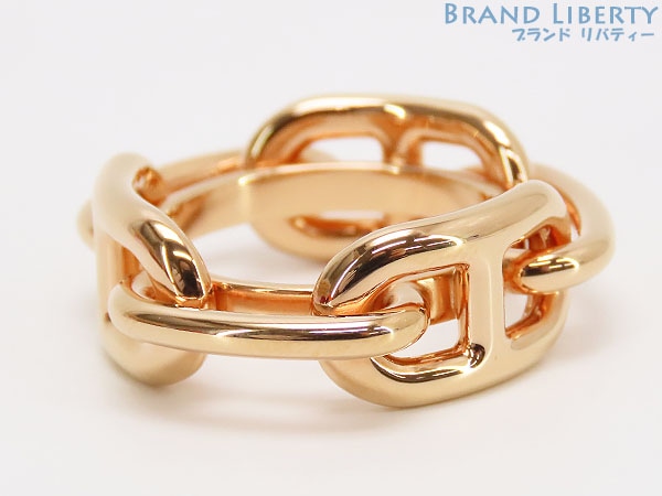 レア新古品エルメスルガテレガートシェーヌダンクルスカーフリングスカーフ留めプラッケオールローズH601109S00 24,820円