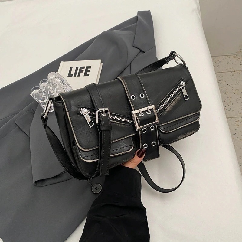 レトロ 脇下バッグ 流行り ショルダーバッグ 韓国ファッション 気質 トートバック カジュアル レディース バッグ