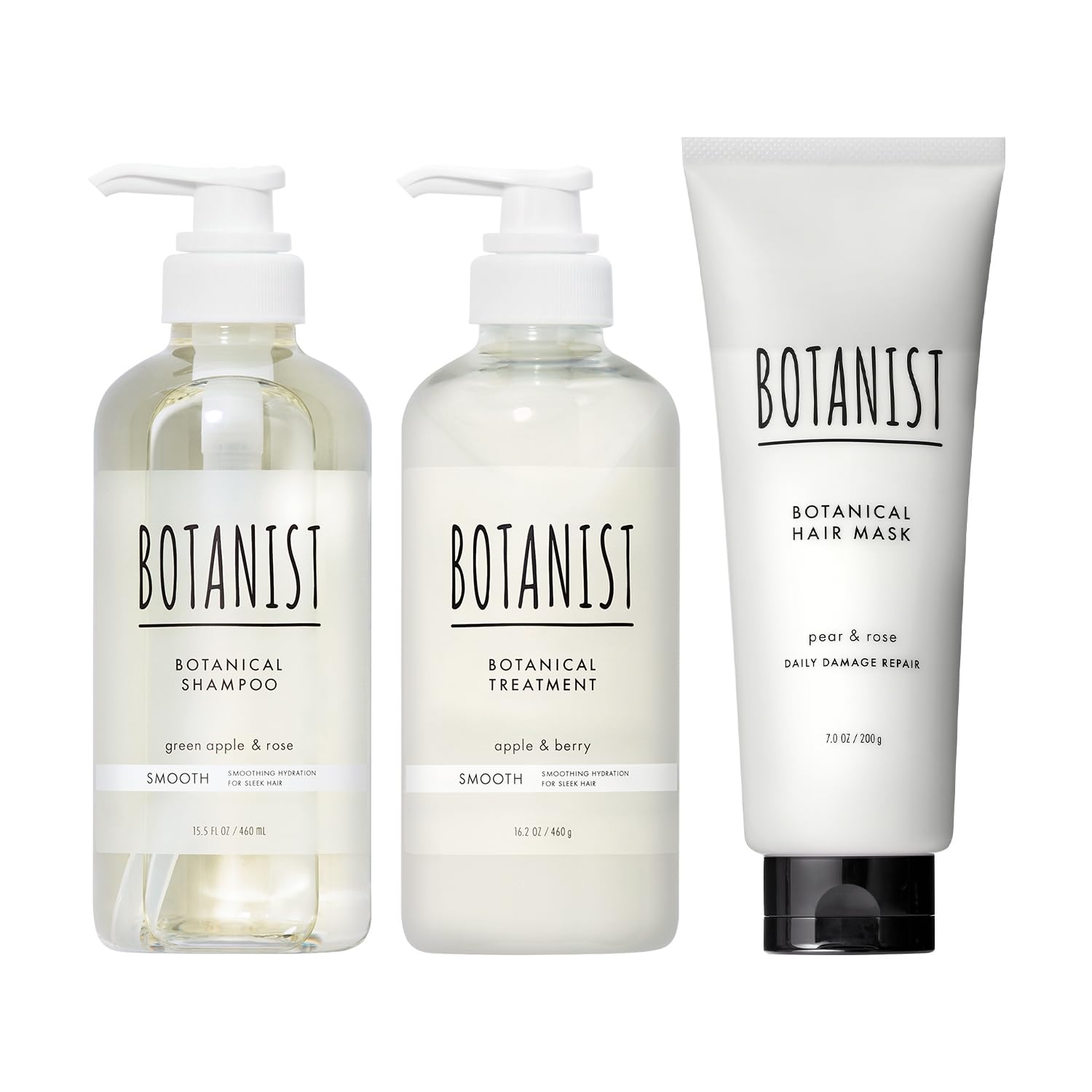 BOTANIST ボタニスト シャンプー トリートメント ヘアマスク 3点 セット スムース デイリーダメージケア