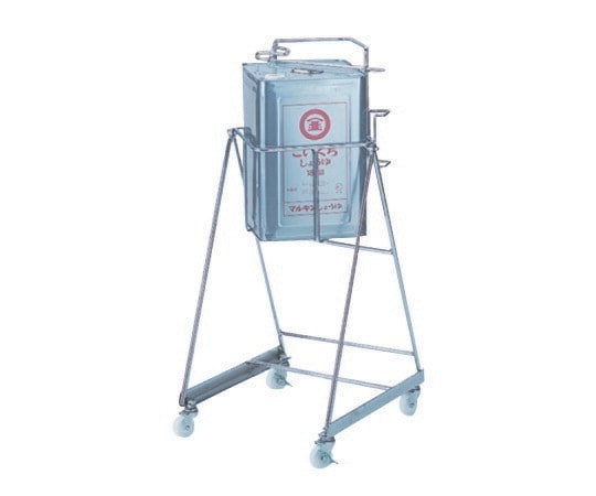 スチール缶スタンド角缶用 キャスター付 KC-02