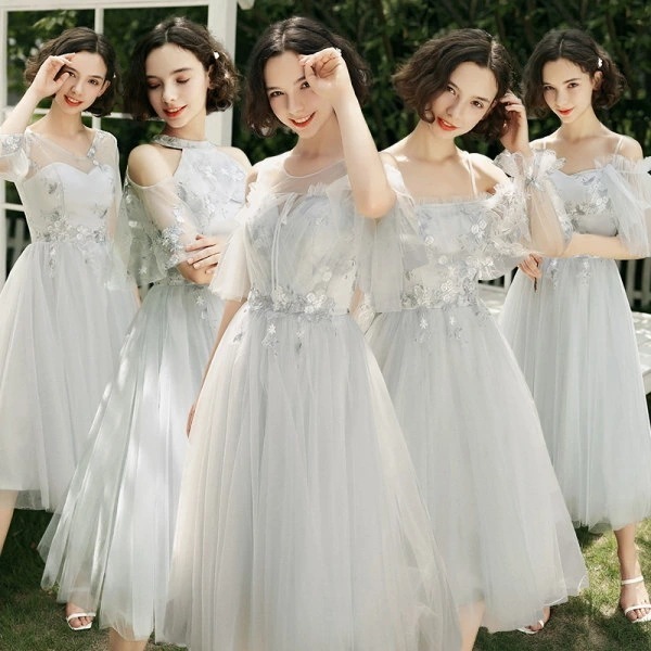 【即納】パーティドレス イブニングドレス フォーマルドレス お呼ばれ 結婚式 ブライダル　披露宴　演奏会　ブライズメイド　花嫁　挙式　お揃い　ノースリーブ　キャミソール　アメリカンスリーブ　オフショル 5,610円