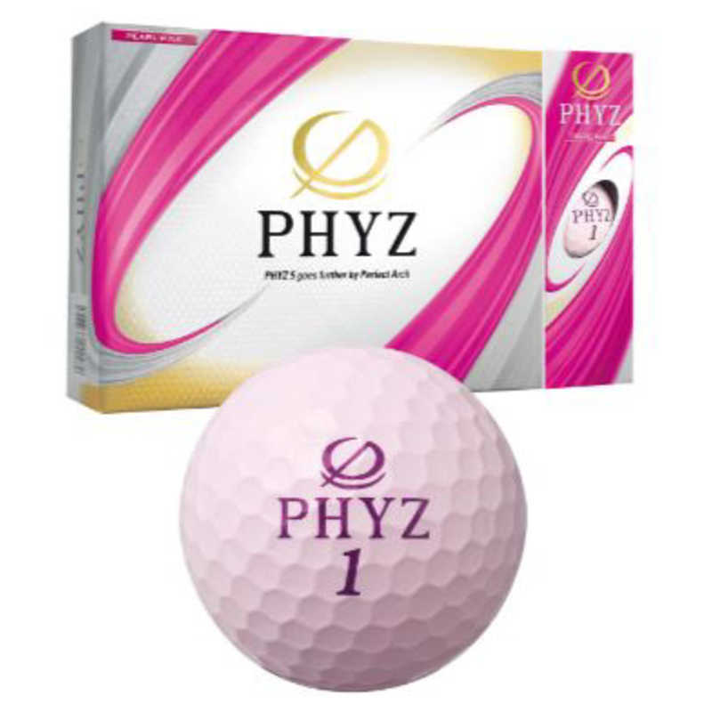 ブリヂストン　ゴルフボール PHYZ 2019年モデル BRIDGESTONE GOLF [12球(1ダース) /ディスタンス系]ピンク 【返品交換不可】　P9PX