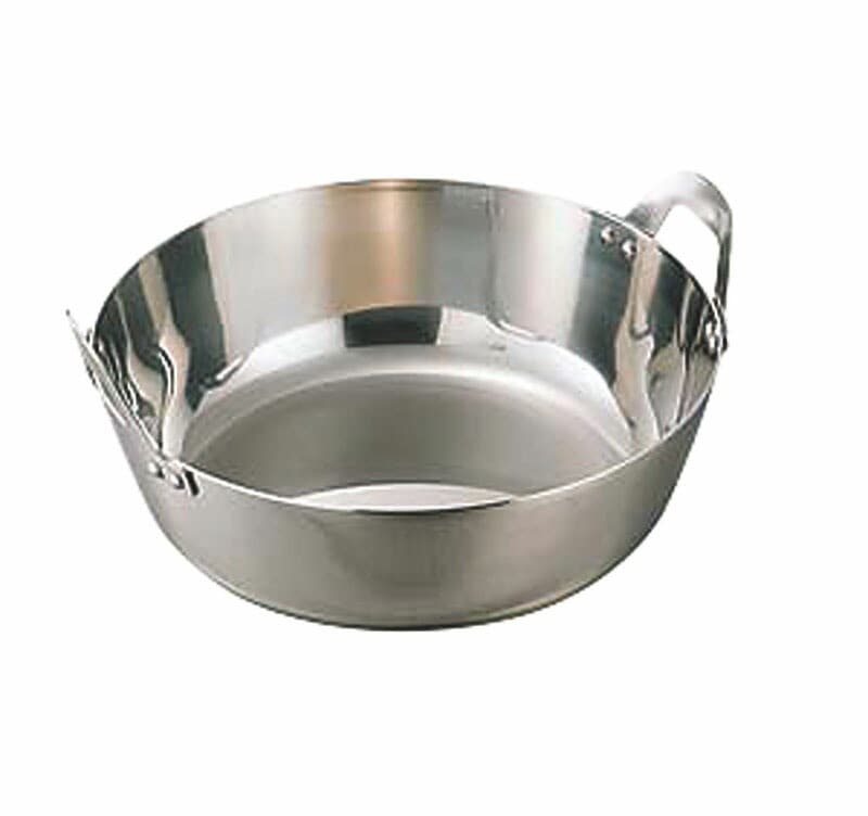 大屋金属 18-8揚鍋 30cm