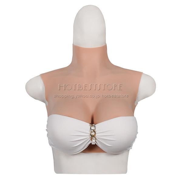 即纳 セール シリコンバスト 女装サロン 偽乳 着用便利 男娘 超リアル セクシー コスプレ 人工乳房 5サイズ3色 充填物 綿 5,520円