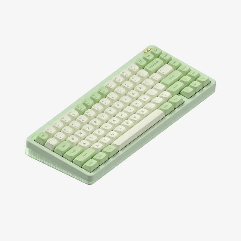 NUPHY　キーボード Halo75 V2(サイレントレッド軸・英語配列) ［有線・ワイヤレス /Bluetooth・USB］ モヒート　m75v2sr