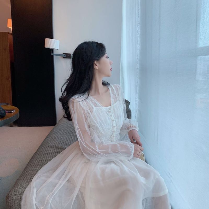 ドレス ロング ロング丈 袖あり 長袖 きれいめ 大人 上品 おしゃれ お洒落 レトロ 大人女子 こなれ感 ラブリー キュート エレガント モダン 主役級 存在感 フォーマル 抜け感 ハイエンド