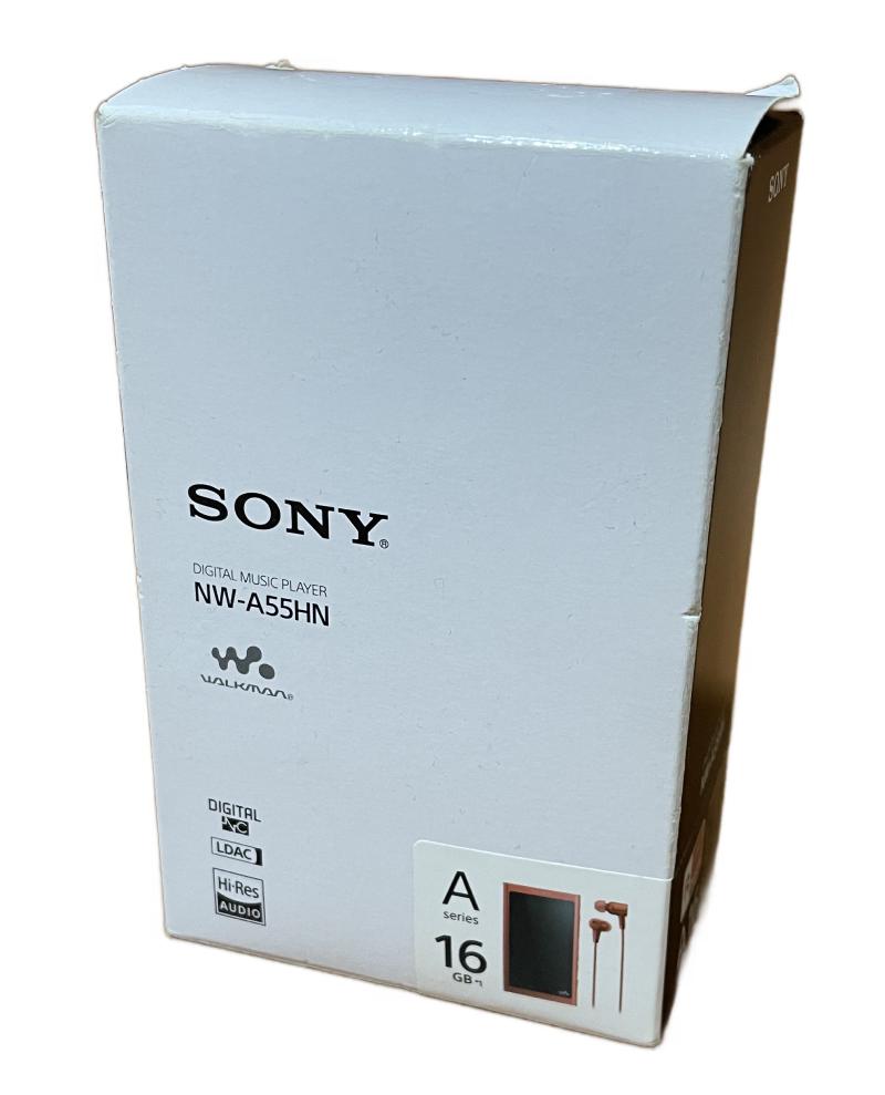 ほぼ新品 NW-A55HN (R) [16GB トワイライトレッド] デジタルオーディオプレーヤー(DAP) 　MP3プレーヤー Bluetooth microSD対応 ハイレゾ対応 最大45時間