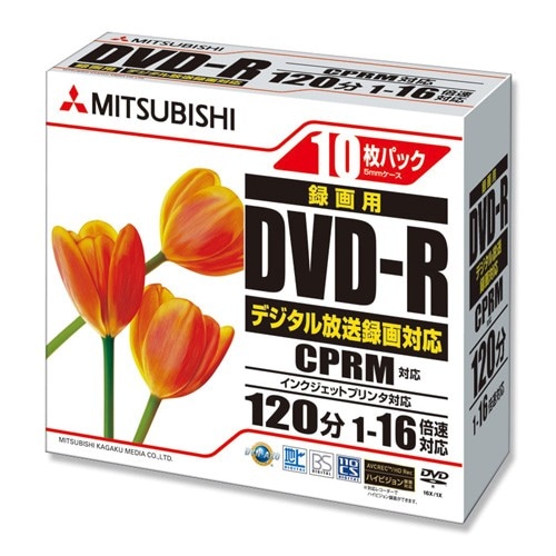 VHR12JPP10 [DVD-R 16�{�� 10���g]