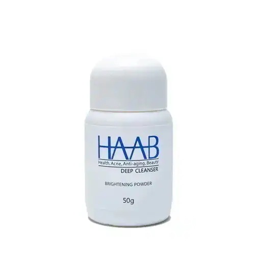 [国内正規品] ハーブ プラス ブライトニングパウダー 50g HAAB PLUS 洗顔パウダー 田中みな実 プラセンタパウダー スクラブ あんず種子 配合 毛穴の汚れ 詰まり 黒ずみ 角質 柔らか
