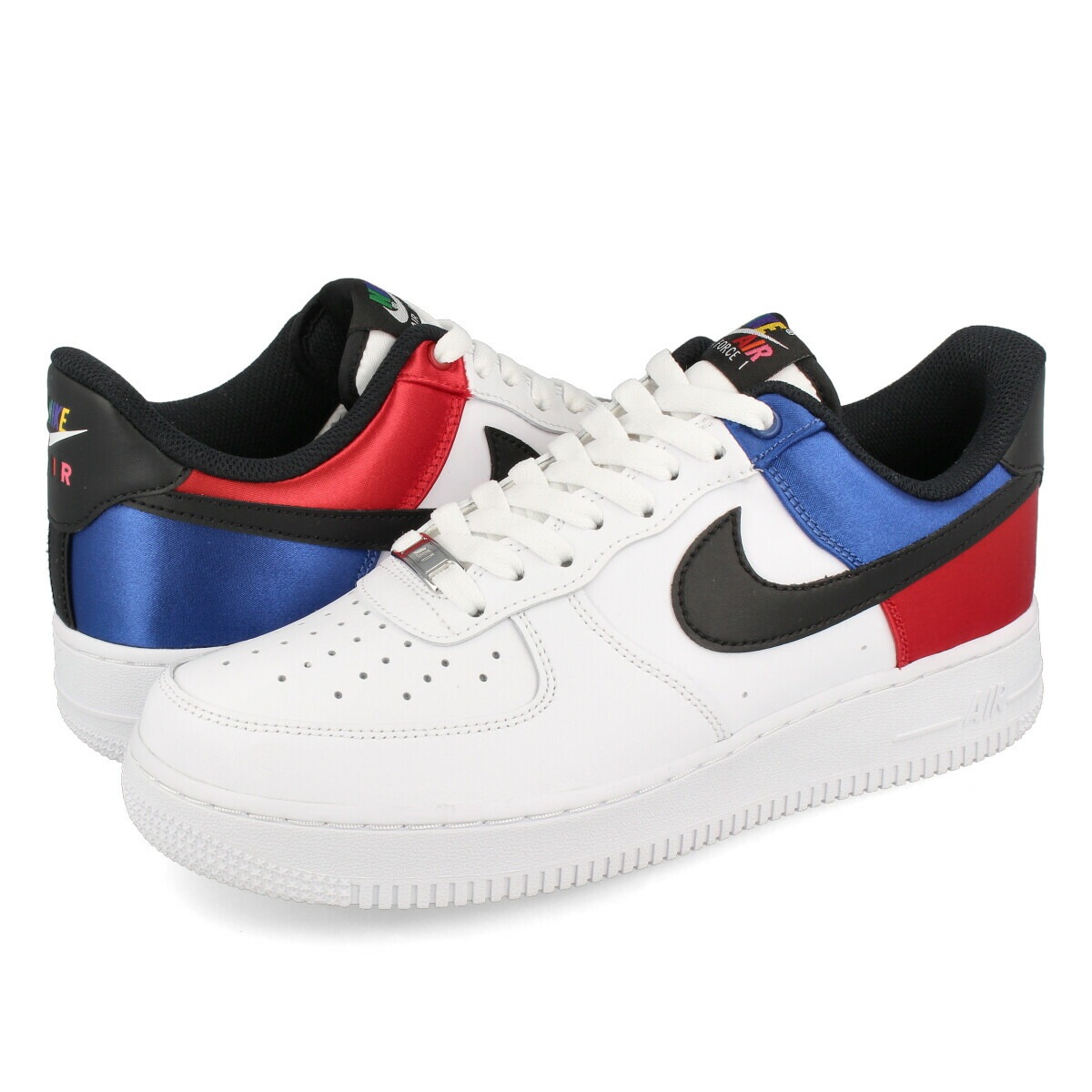 AIR FORCE 1 07 LV8 1 WHITE/BLACK/MULTI COLOR