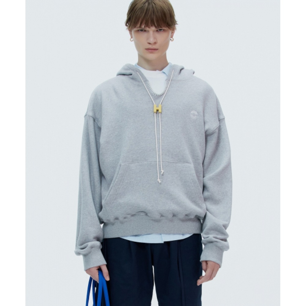 ノハントネックスリットパーカーグレー