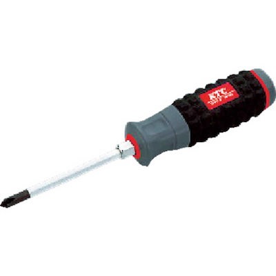 他サイト： 京都機械工具　樹脂柄ドライバ クロス貫通タイプNo.3　D1P23の商品画像