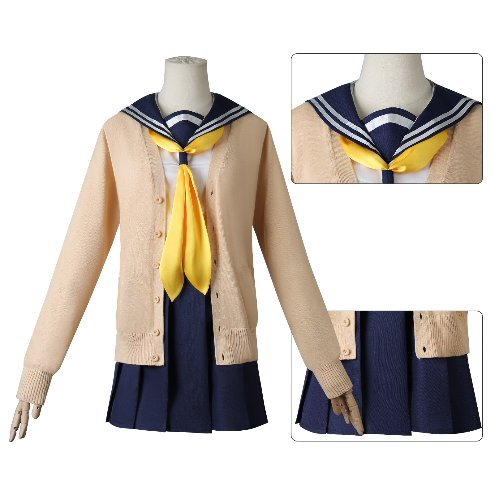 コスプレ 仮装鹿乃子乃子虎視眈々cos服馬車芽芽コスプレキャンパス制服アニメコーナー イベント用品 10,316円