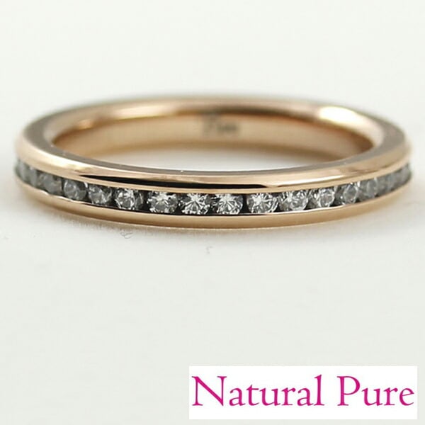 ナチュラルピュア レディース ピンクゴールド ステンレス リング 指輪 NATURAL PURE NP-106 金属アレルギー対応 ノンアレルギー アクセサリー アクセ 可愛い 人気 ギフト プレゼン
