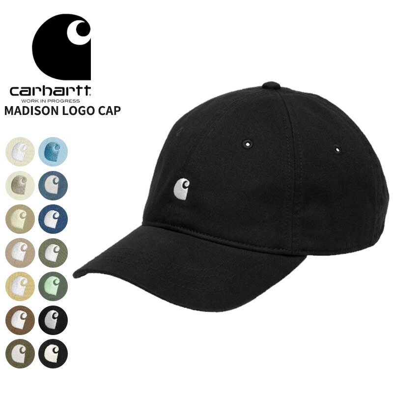 カーハート ダブリューアイピー キャップ Carhartt WIP MADISON LOGO CAP I023750 6パネルキャップ 帽子