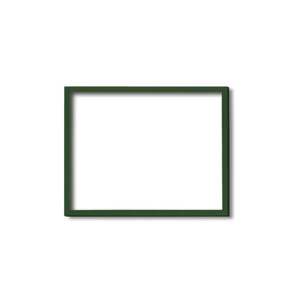 デッサン額縁/フレーム 太子サイズ 379288mm グリーン(緑) 壁掛けひも/アクリル付き 化粧箱入り 5767