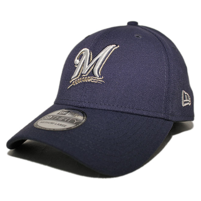 ベースボールキャップ 帽子 39thirty メンズ レディース MLB ミルウォーキー ブルワーズ S/M M/L L/XL