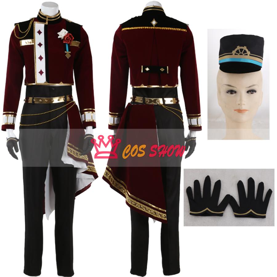 人気商品N0.1 あんさんぶるスターズ!! あんスタ ALKALOID × Valkyrie Artistic Partisan 早巽 かぜはや たつみ コスプレ衣装 帽子付き オーダーメイド製作可能