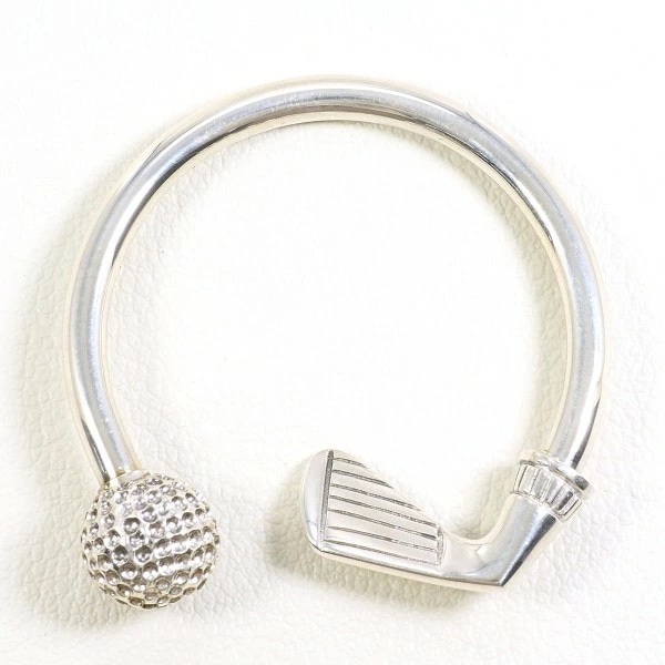 ティファニー ゴルフ キーリング シルバー 箱 袋 総重量約9.7g ジュエリー 中古