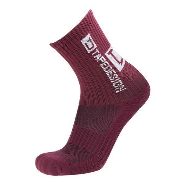 TAPEDESIGN テープデザイン サッカー ソックス テープデザインソックス TDクラシック ボルドーレッド 24.5-30.5cm CLASSIC14