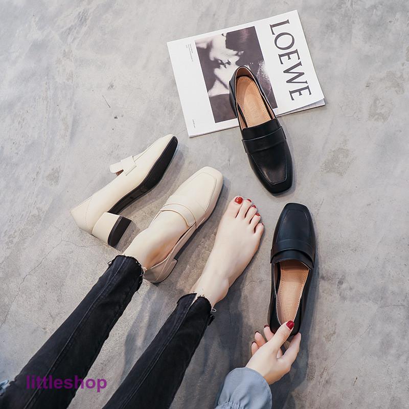 【急速出荷!】スタイルアップ！ヒールパンプス パンプス ローファー 靴 レディース 走れる ビジネス ローヒール 黒 スーツ オフィス 結婚式 orange