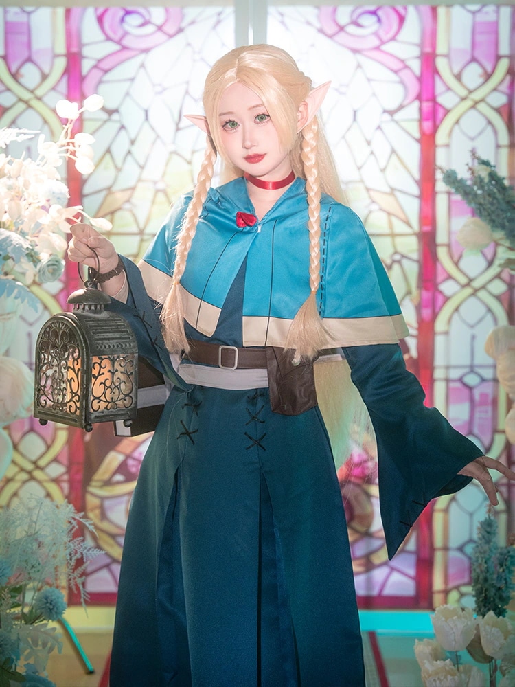 コスプレ 新迷宮ファン マルチル ヒロイン ハーフエルフ 魔術師 コスプレ衣装