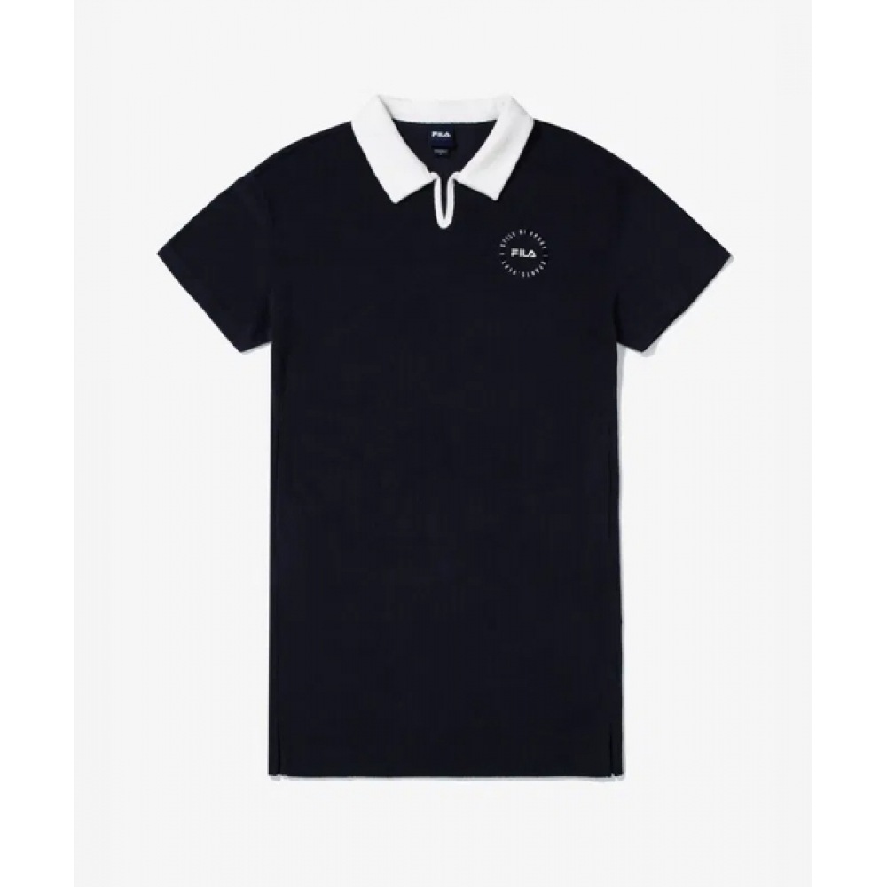 フィラコットンテリーカラードレス (FS2OPG2452FINA)