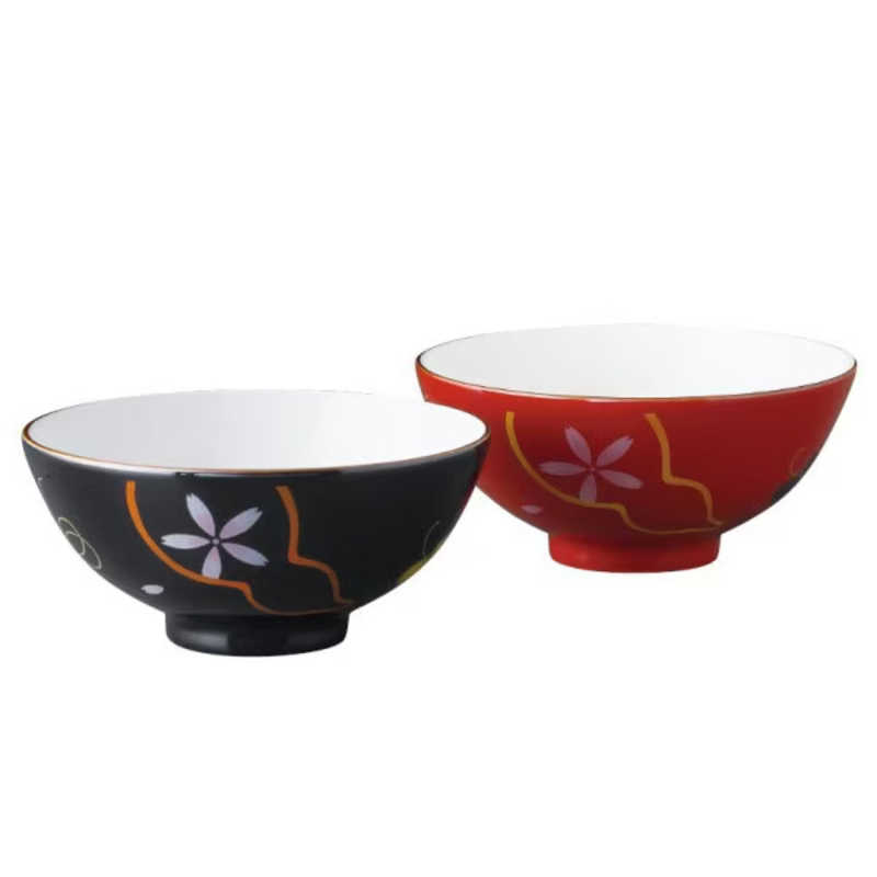 香蘭社　ひらり・組飯碗　KM4772DA