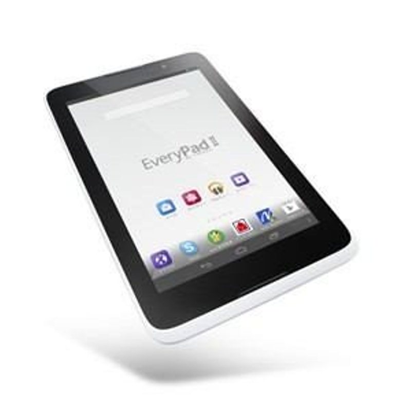新品 EveryPadII 59414614 ホワイト(Android 4.2)