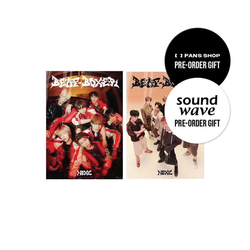 【Online特典選択】 NEXZ - BEAT-BOXER / PHOTOBOOK VER / アルバム2種セット / FANS / SOUNDWAVE / Beat / Boxer