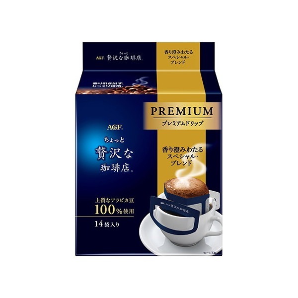 ちょっと贅沢な珈琲店 プレミアム ドリップ澄みわたるスペシャル 14袋 x6 メーカー直送
