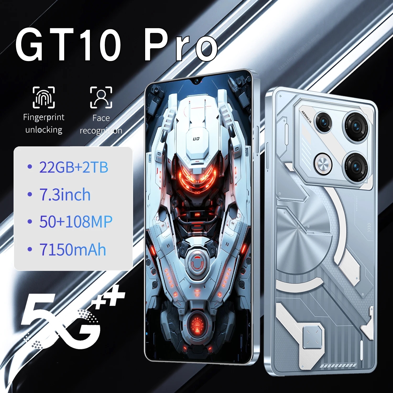 10722.0 16% OFF携帯電話,スマートフォン,gt10 pro,グローバルバージョン,NFC,snapdragon 8,gen3,android 13, 50 108メガピクセル,7.