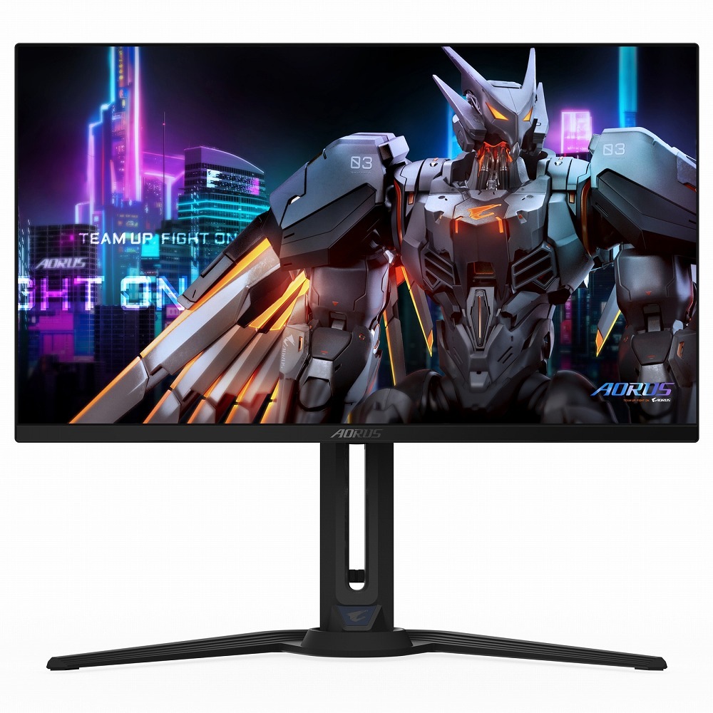 GIGABYTE（ギガバイト） 27型 ゲーミング液晶ディスプレイ(WQHD/OLED/非光沢/360Hz/0.03ms/HDMI/DisplayPort/KVM/フリッカーフリー/スピーカー搭載)