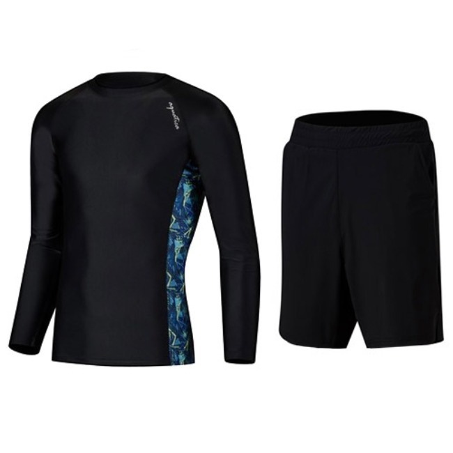 メンズラッシュガード+半ズボン セット AQAMAS-PZ 5,740円