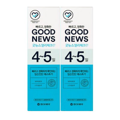 早期妊娠検査薬 1セット（2個入） / グッドニュース ...のサムネイル