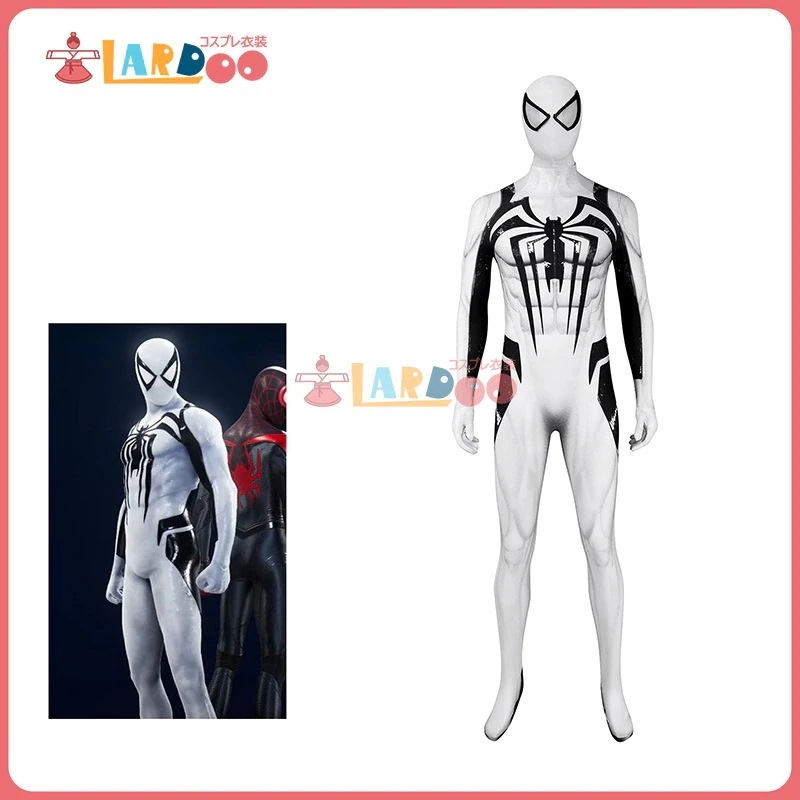 スパイダーマン Spider-Man2 アンチヴェノム Anti-Venom Suit ボデイー コスプレ衣装 コスチューム377