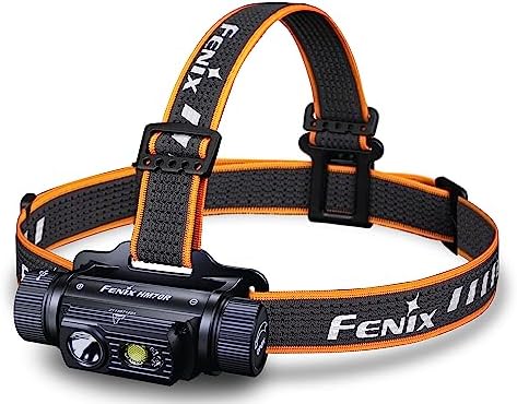 Fenix HM70R ヘッドライト 最大1600ルーメン USB-C充電式 IP68防塵防水 レスキュー 捜索 アウトドア 暗所作業