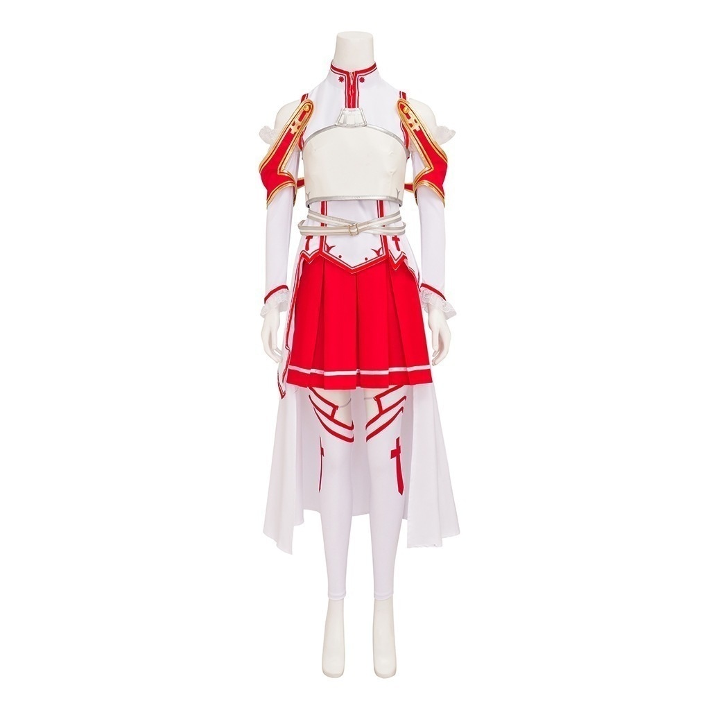 [迅速な配達] 最低価!格! 刀剣神域结城明日奈アスナ戦闘服アスナコスプレ服