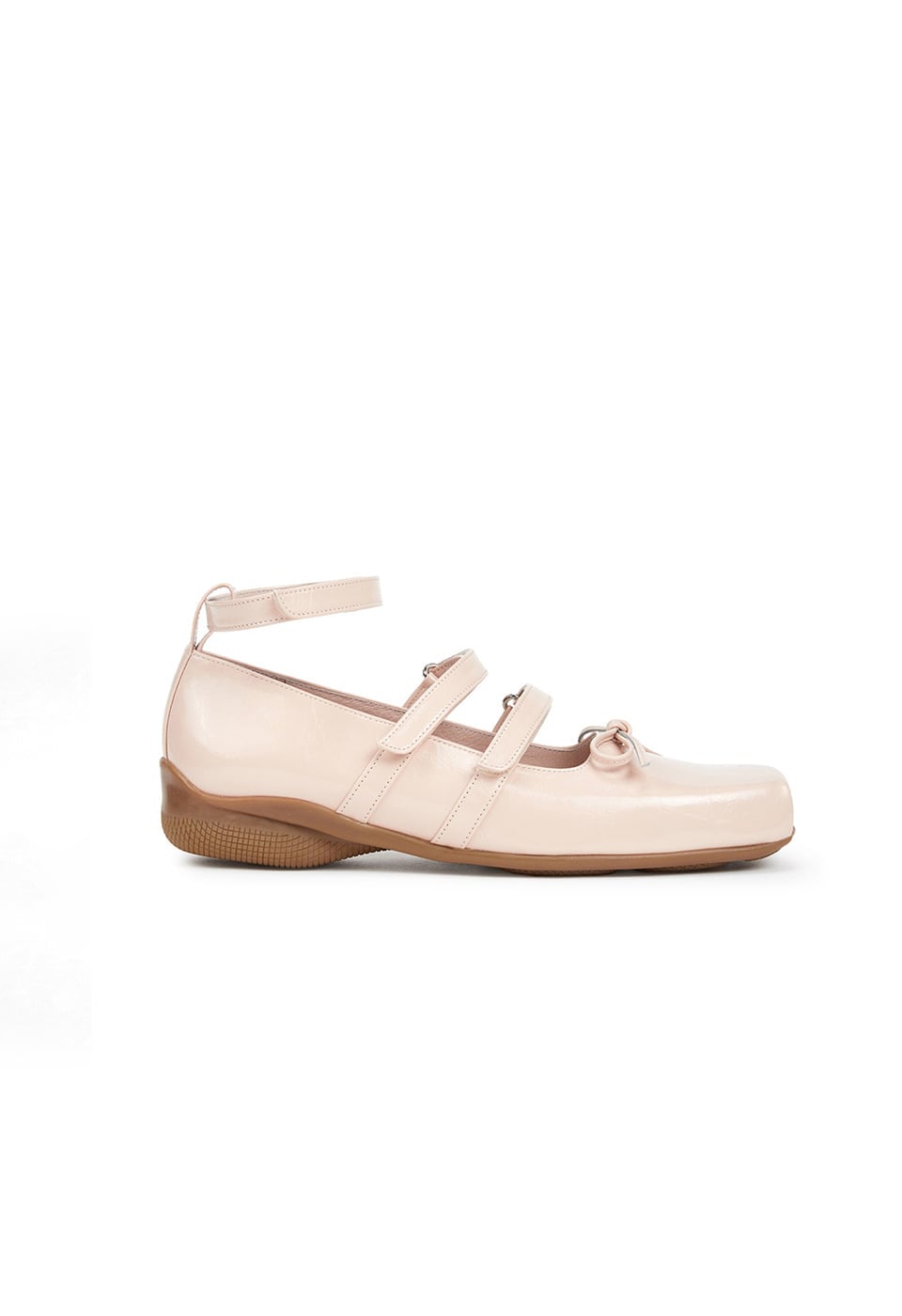 【OPEN Yy】 STRAP BALLET FLAT : SALMON