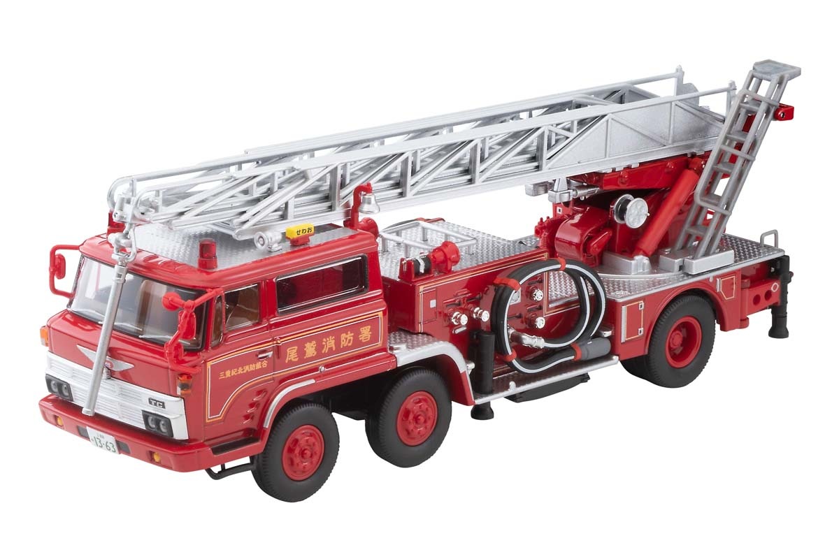 トミーテック 1/64 LV-N24c 日野 TC343 はしご消防車（尾鷲消防署）【330776】 ミニカー TT 330776 LV-N24c ヒノ TC343 ハシゴショウボウシャ