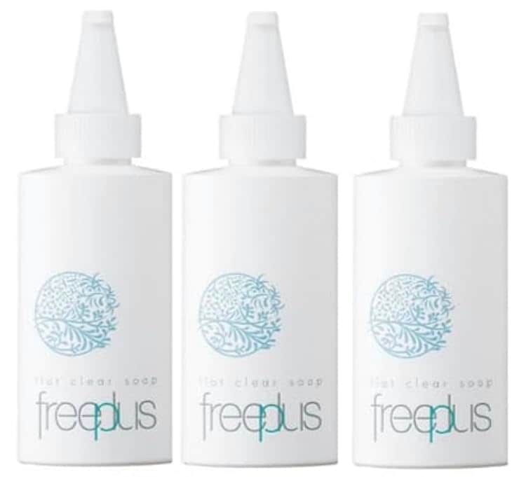[まとめ買い]フリープラス フラットクリアソープa 100ml×3本セット オリジナルポケットティッシュ付