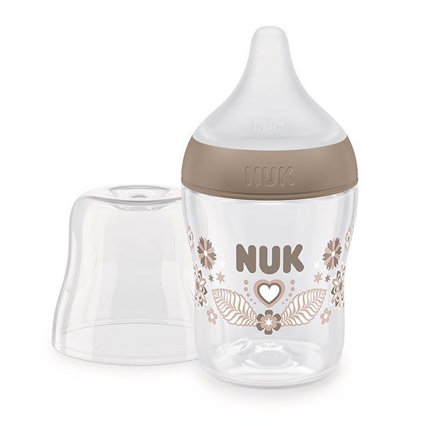 ヌークウェルカムお試し新生児スターターキット3(パーフェクトマッチ哺乳瓶150ml 2本+ガラス哺乳瓶120ml 1本+マミーフィール 藍染め 1本)