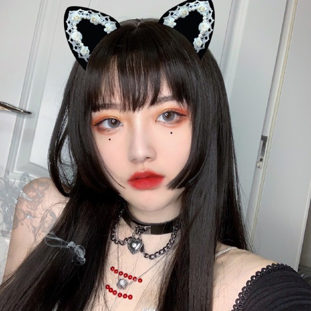 フルウィッグ ストレート 原宿 お洒落 自然 ロングヘア かっこいい ふんわり おしゃれ 小顔効果 Trademarkem Com